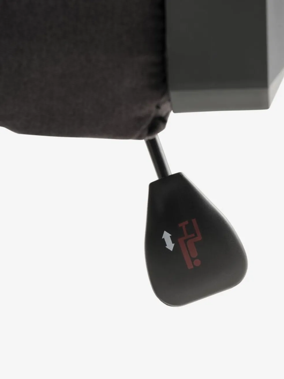 ABILDAAChaise gaming ABILDAA tissu gris anthracite