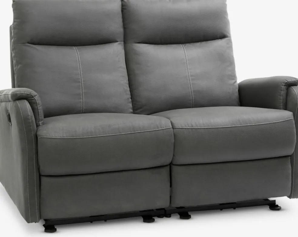 ABILDSKOVCanapé ABILDSKOV inclinable tissu gris