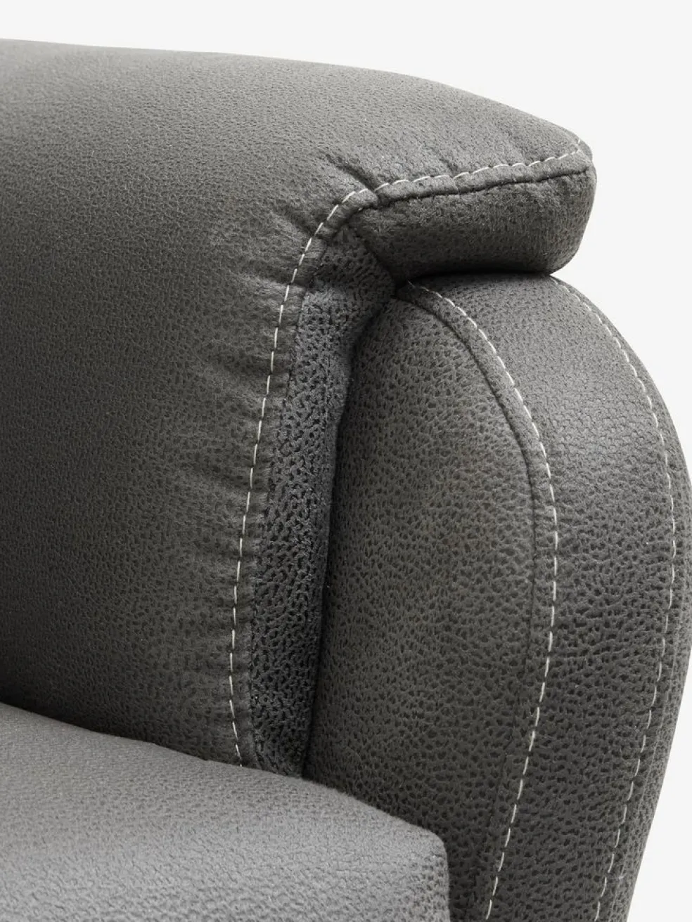 ABILDSKOVCanapé ABILDSKOV inclinable tissu gris