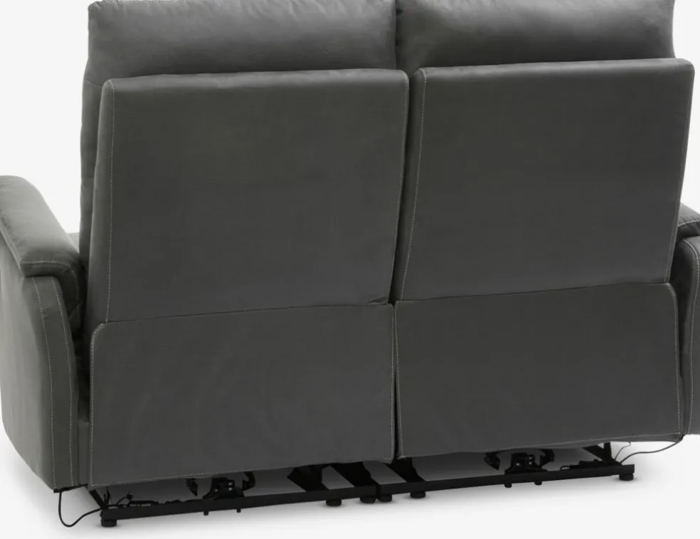 ABILDSKOVCanapé ABILDSKOV inclinable tissu gris