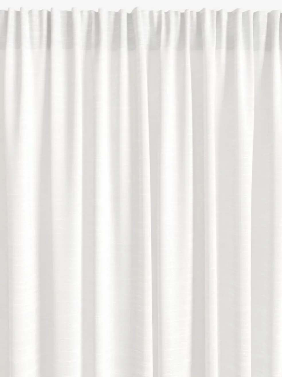 ABRAURRideau ABRAUR 1x140x175 blanc cassé