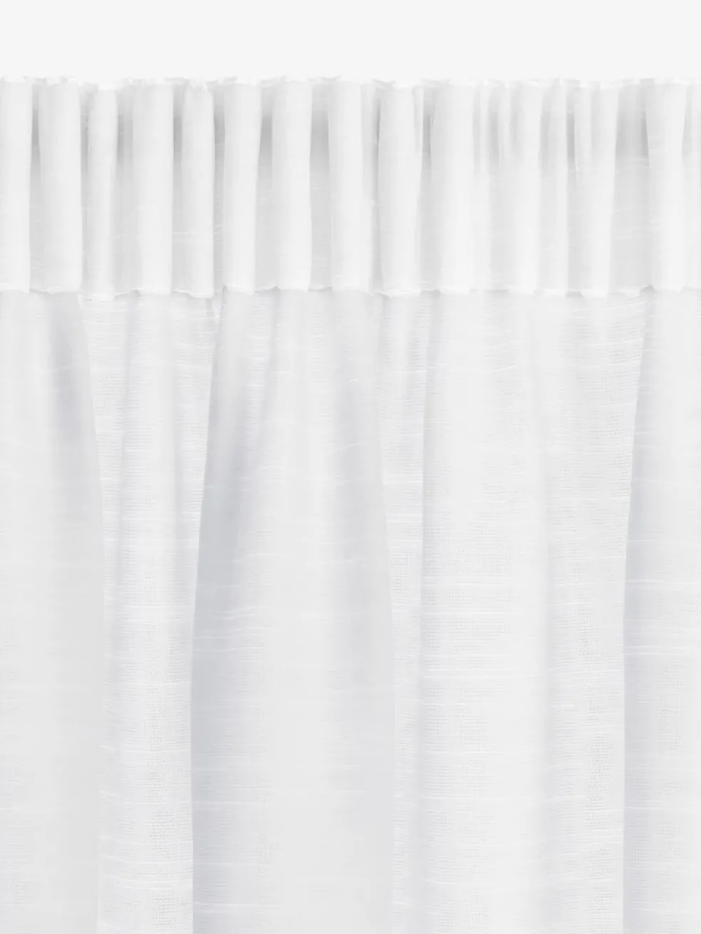 ABRAURRideau ABRAUR 1x140x300 blanc cassé