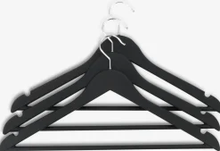 ABSALONCintres ABSALON L44cm 3pcs/pqt noir