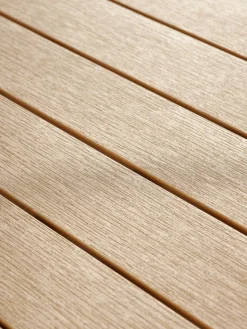 AKTIVEN + HAGLEBUAKTIVEN L118/168 table naturel + 4 HAGLEBU chaises noir
