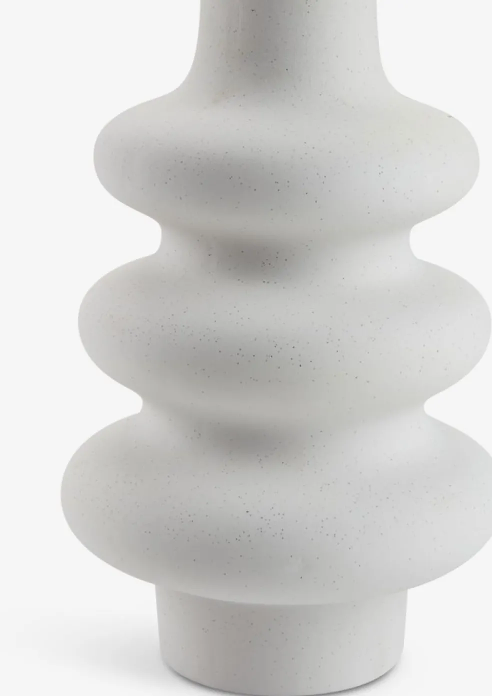 ALVISVase ALVIS Ø20xH30cm blanc