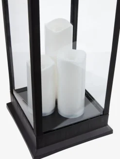 ANKALanterne ANKA l24xL24xH70cm a/LED noir