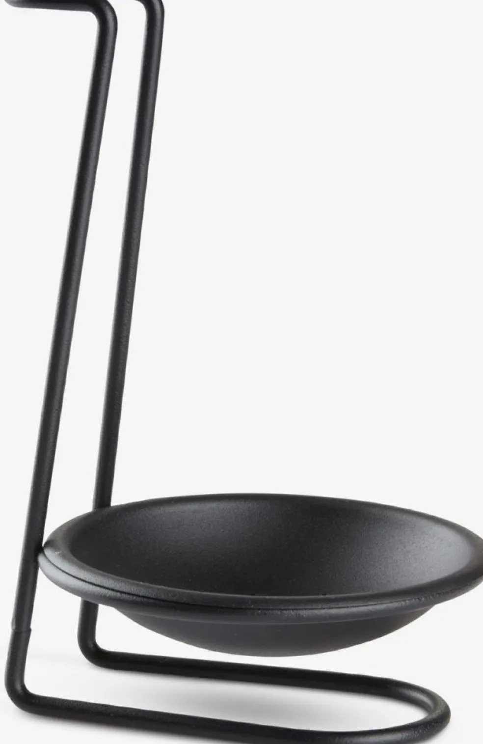 ARNTRepose-cuillère ARNT Ø11xH18cm acier inoxydable noir