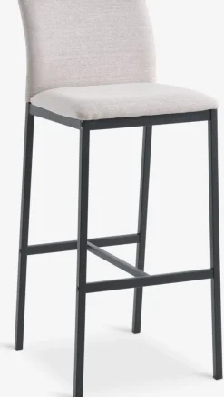 ARNUMChaise de bar ARNUM beige/noir