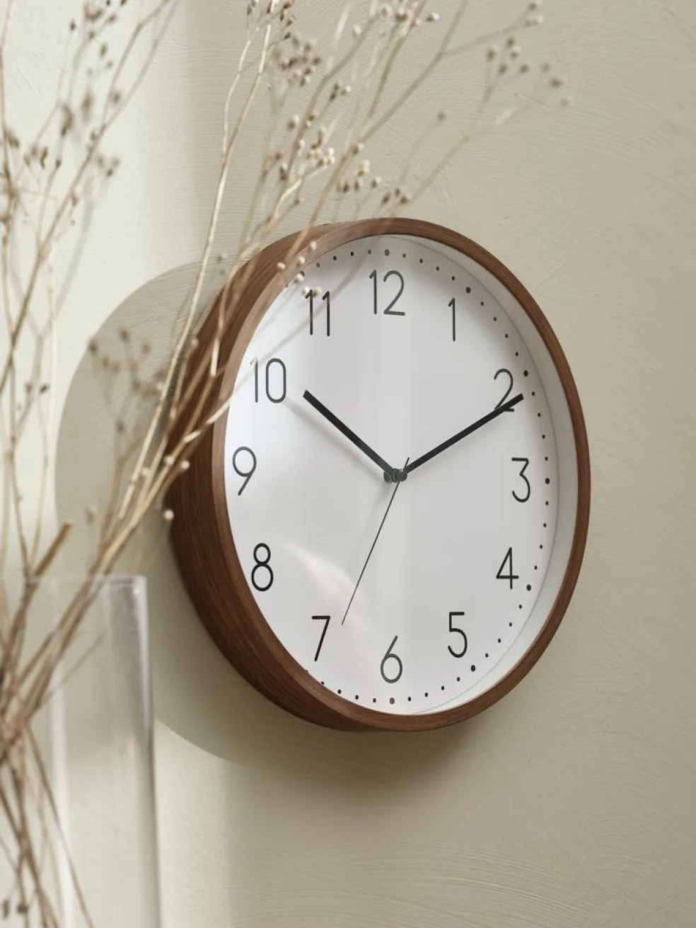 ASKILDHorloge murale ASKILD Ø30cm brun