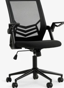 ASPERUPChaise de bureau ASPERUP maille/tissu noir