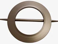 Attache rideau Ø13/8,5cm argenté