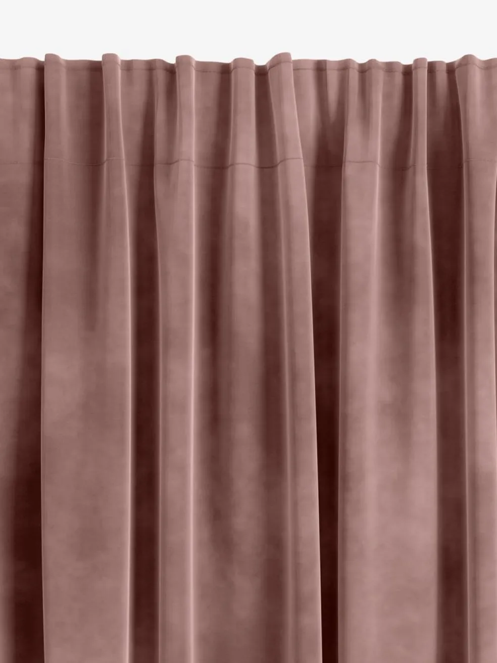 AUSTRARideau AUSTRA 1x140x300 velours rose