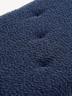 BADSTEDBanc BADSTED a/rangement tissu bleu foncé