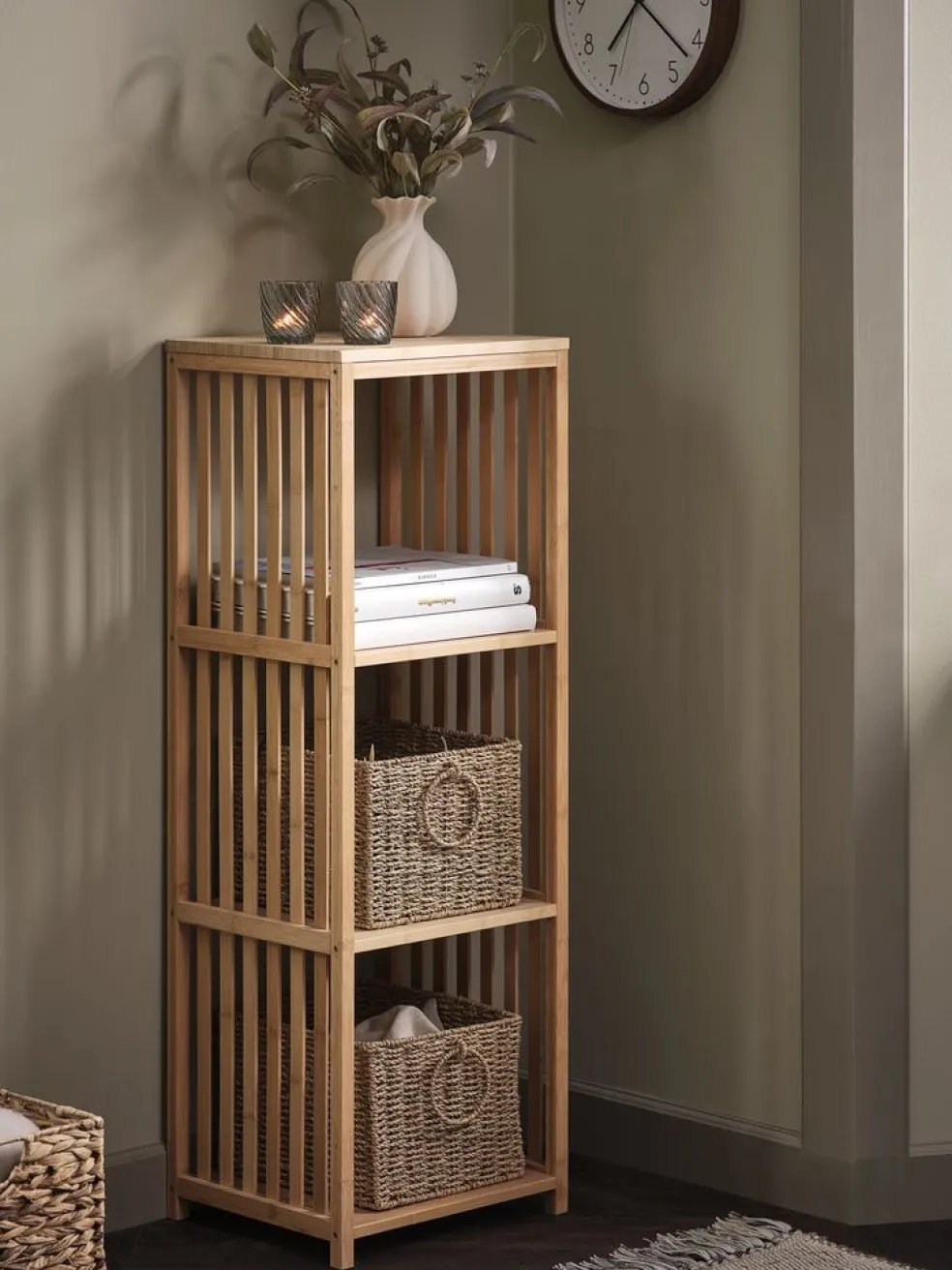 BALLUMÉtagère BALLUM 3 tablettes bambou