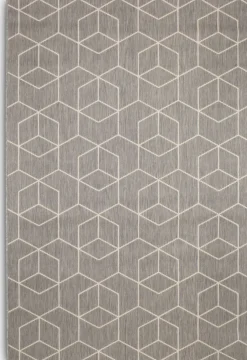 BALSATRETapis BALSATRE 160x230 gris/blanc