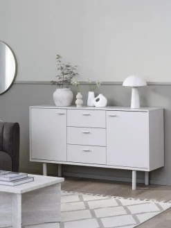 BELLELUNDBuffet BELLELUND 2 portes 3 tiroirs beige