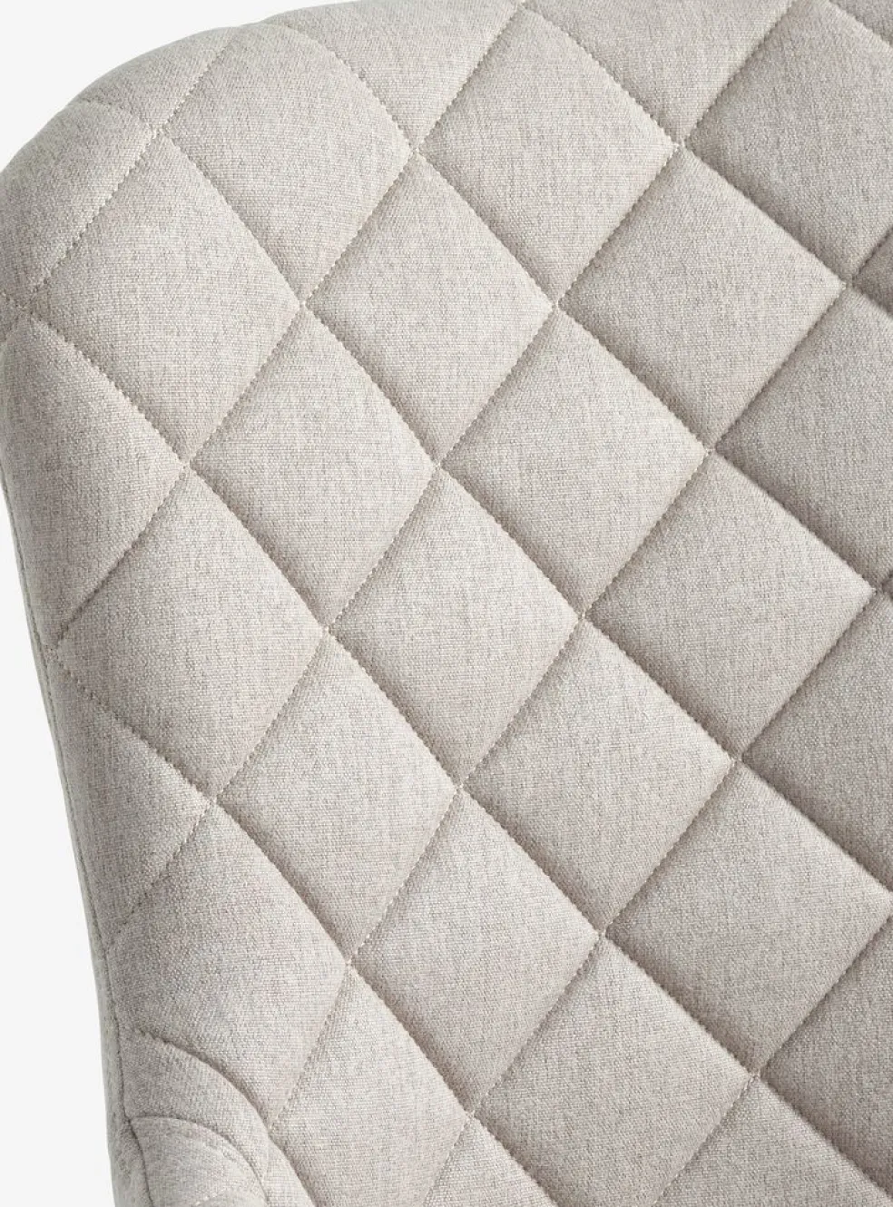 BELLINGEChaise BELLINGE tissu sable/coloris chêne naturel