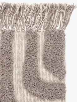BERGASTERTapis BERGASTER 65x200 gris chaud/beige