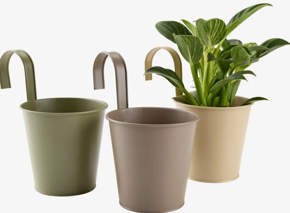 BILLEJardinière de balcon BILLE Ø12xH19 assorti