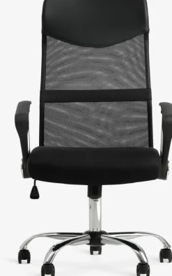 BILLUMFauteuil de bureau BILLUM maille noir