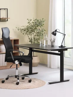BILLUMFauteuil de bureau BILLUM maille noir