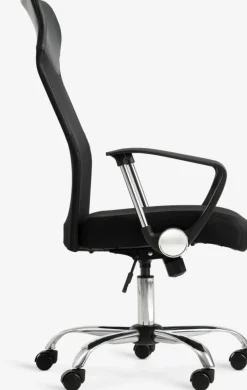 BILLUMFauteuil de bureau BILLUM maille noir