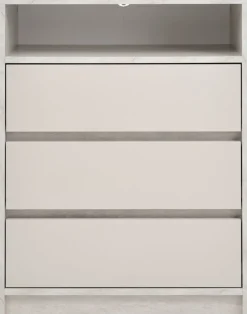 BILLUNDCommode 3 tiroirs BILLUND coloris travertin/beige