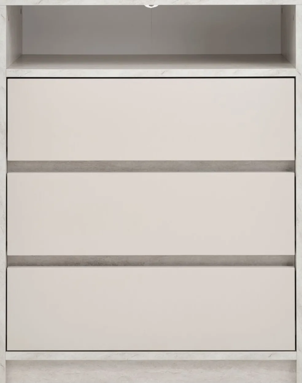 BILLUNDCommode 3 tiroirs BILLUND coloris travertin/beige