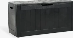 BISNAPCoffre à coussins BISNAP l117xH58xP45 noir