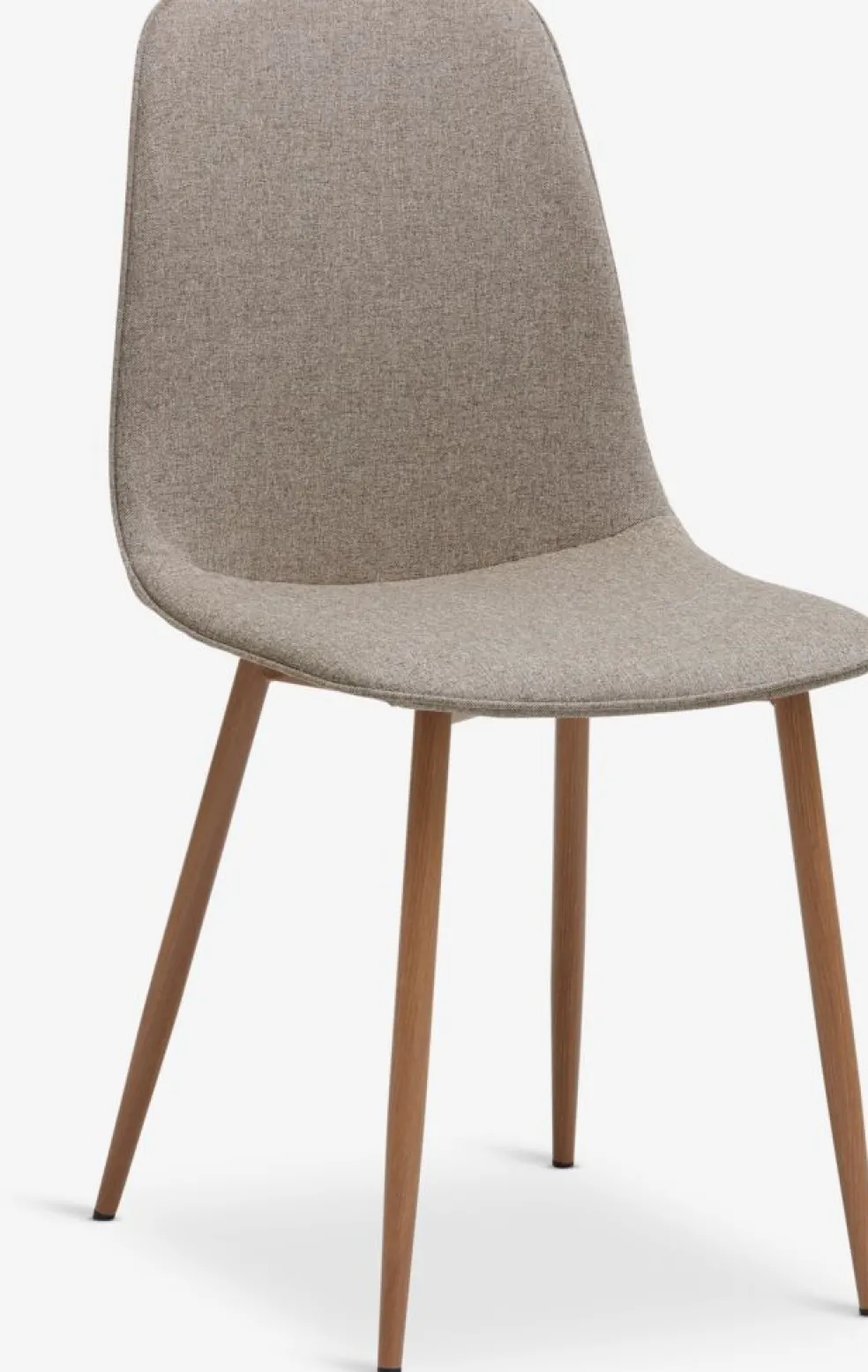BISTRUPChaise BISTRUP sable/coloris chêne naturel