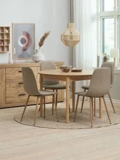 BISTRUPChaise BISTRUP sable/coloris chêne naturel