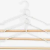 BOCintres BO L42cm 3pcs/pqt blanc