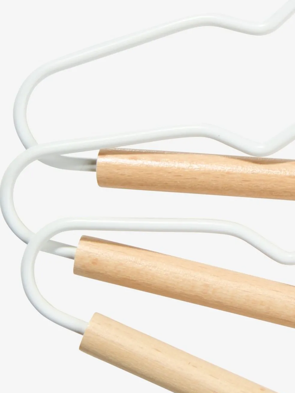 BOCintres BO L42cm 3pcs/pqt blanc