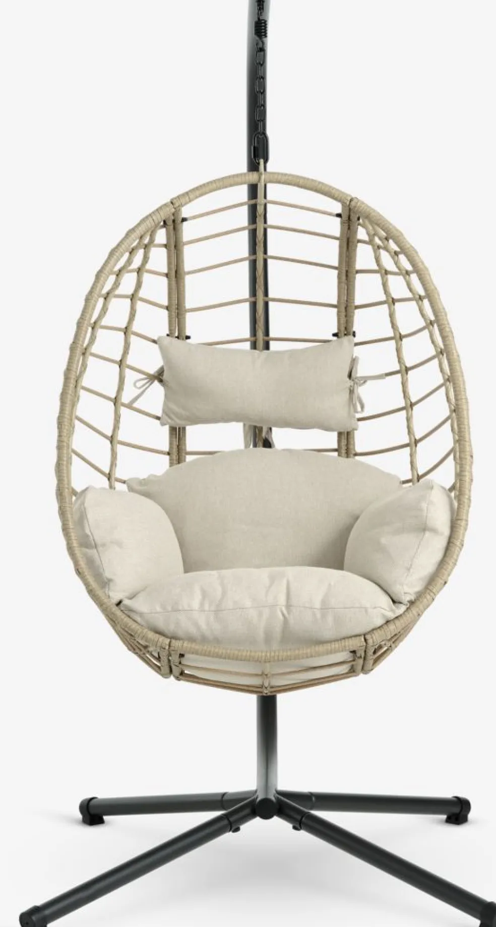 BORKChaise suspendue BORK l96xH192xP124 naturel