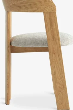 BOVRUPChaise BOVRUP chêne naturel/tissu beige