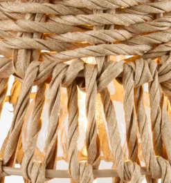 BREMSELampe à piles BREMSE Ø18xH22cm naturel