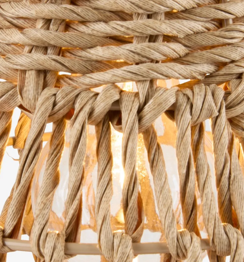 BREMSELampe à piles BREMSE Ø18xH22cm naturel