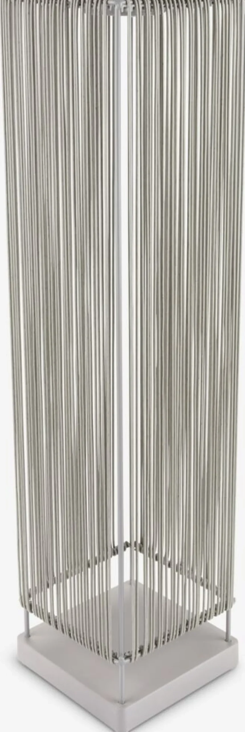 BRISELampadaire rechargeable BRISE l20xL20xH80cm gris