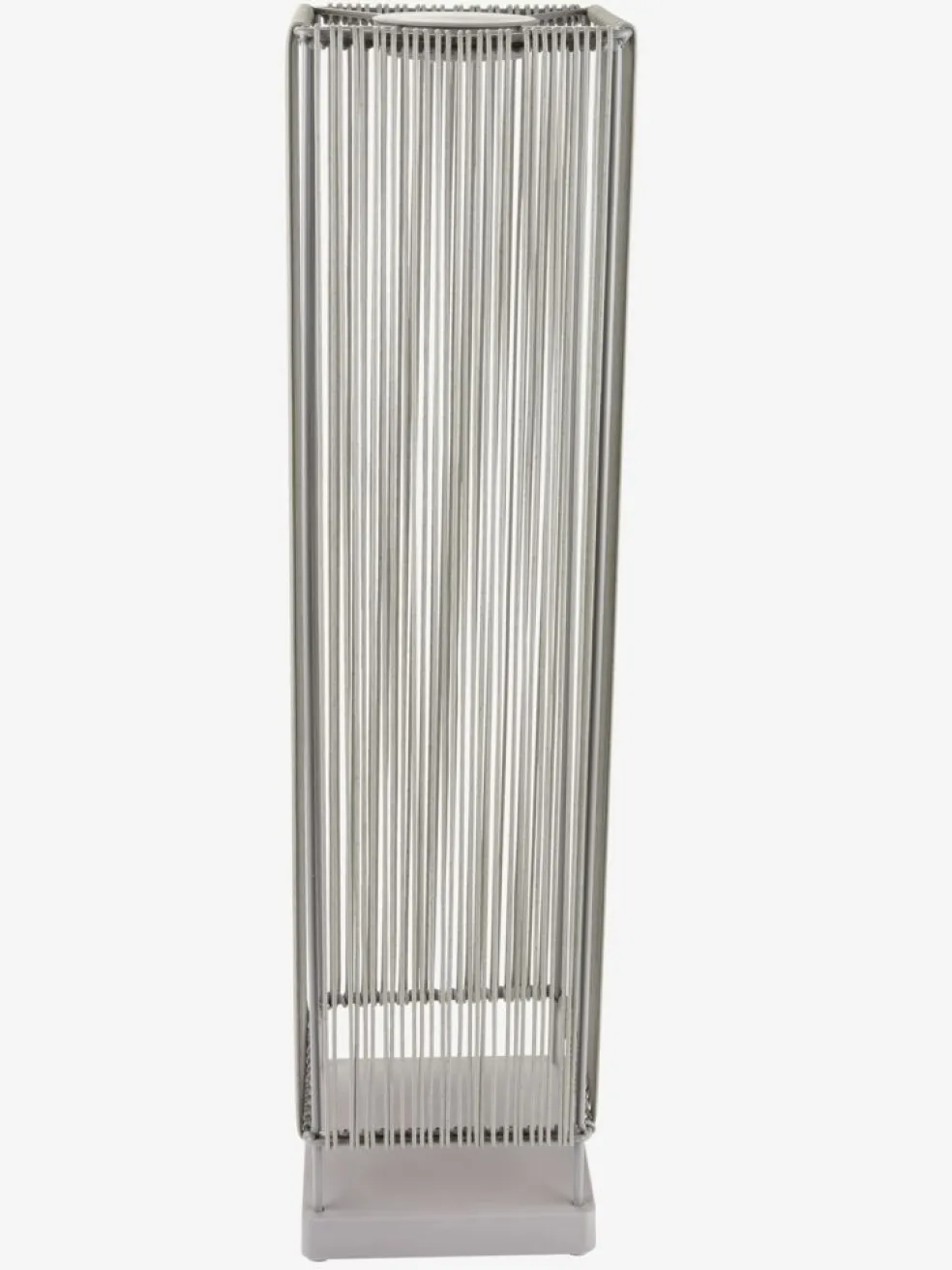 BRISELampadaire rechargeable BRISE l20xL20xH80cm gris