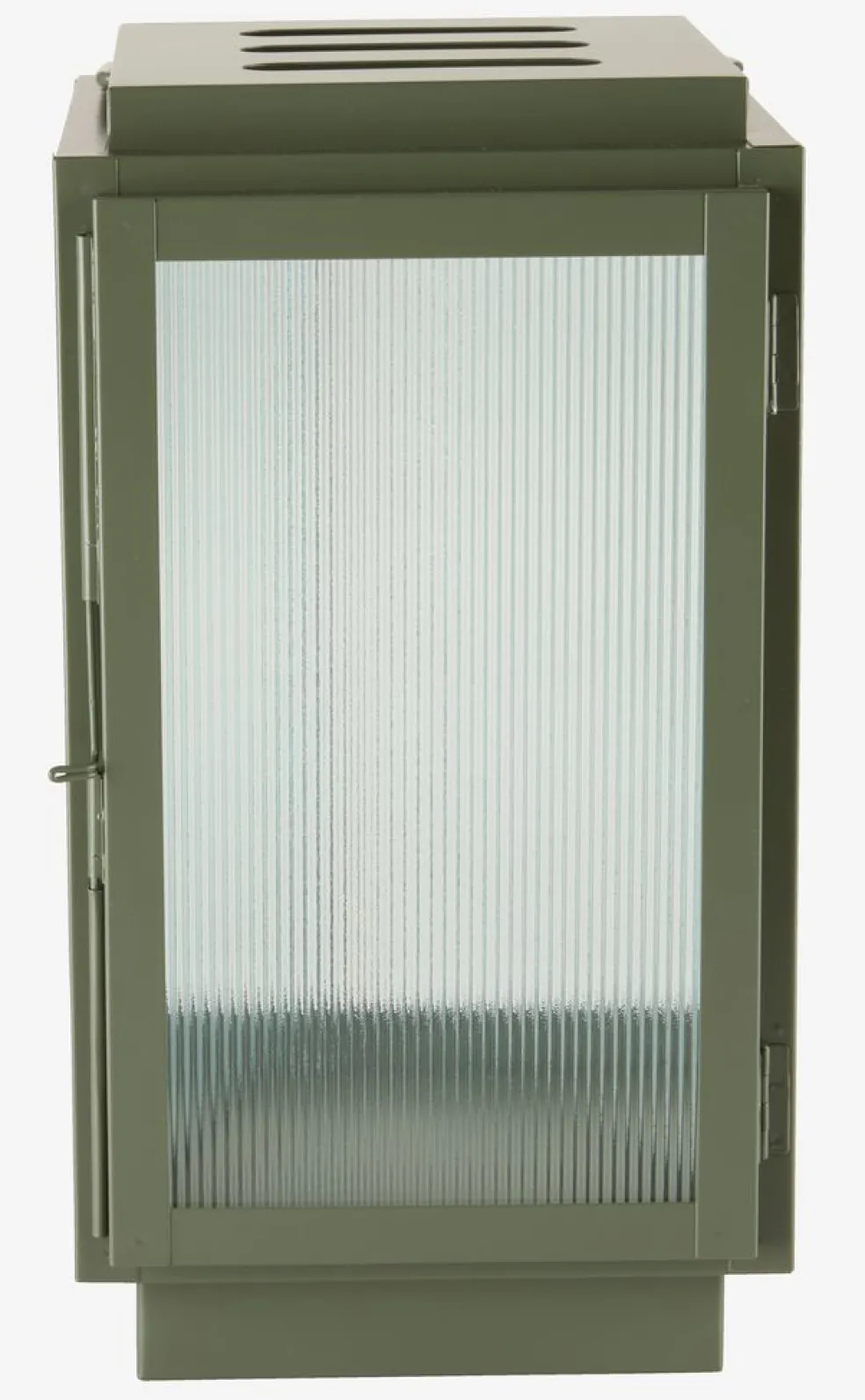 BRUMBASSELanterne BRUMBASSE l15xL16xH28cm vert