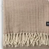 BRUNIAPlaid en laine BRUNIA 130x170 beige