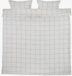 CRISTABasicParure de lit CRISTA 200x220 blanc/noir