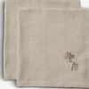 DAGFIOLServiette en tissu DAGFIOL 40x40 gris 2pcs/pqt