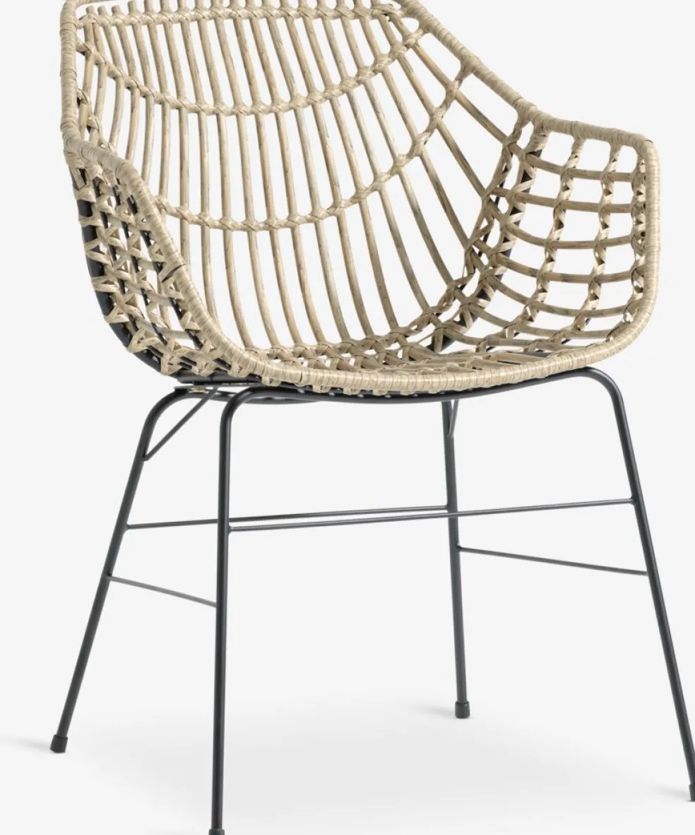 DAGSVAD + ILDERHUSEDAGSVAD L190 table + 4 ILDERHUSE chaises naturel