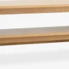 DAUGBJERGTable basse DAUGBJERG L120 plateau relevable coloris chêne