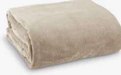 DRAGEHODEPlaid polaire DRAGEHODE 140x200 taupe