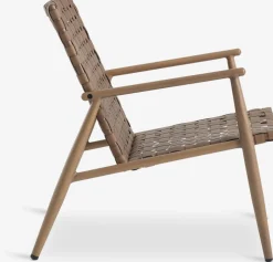 EDDERUPFauteuil lounge EDDERUP naturel