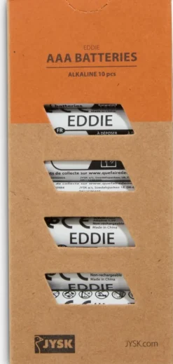 EDDIEPiles EDDIE AAA 10pcs/pqt