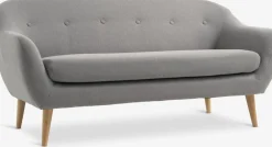EGEDALCanapé EGEDAL 2,5 places tissu gris clair