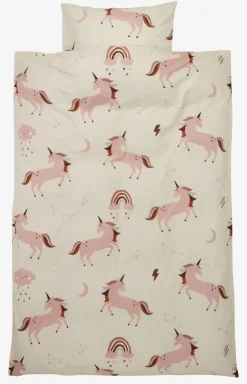 EIRUNPlusParure de lit EIRUN 140x200 rose